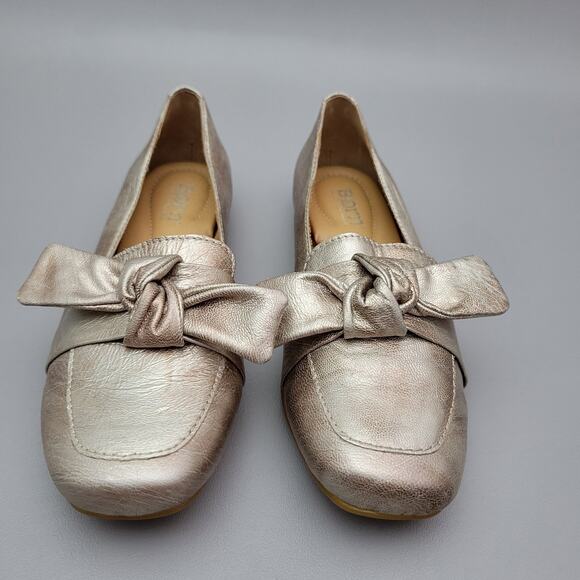 BOC Born Womens Comfort Paisley Square Slip On Ballet Flats 6.5 Ballerinacore - Picture 4 of 10